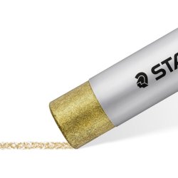 Staedtler Farveblyant Olie st - 6 metallic i assorteret farver - i papske